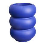 amber roll high 43cm royalblau